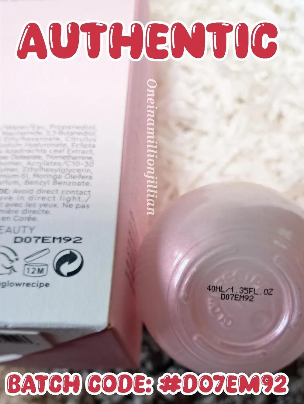 Glow Recipe Watermelon Glow Niacinamide Dew Drops Serum